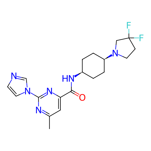 Chemical structure of BindingDB Monomer ID 712810