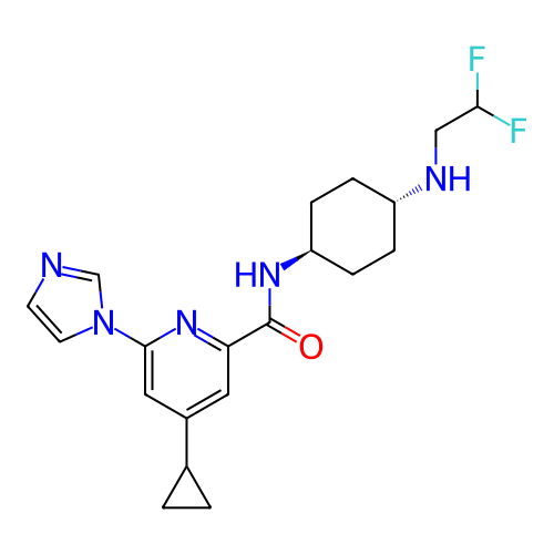 Chemical structure of BindingDB Monomer ID 712819