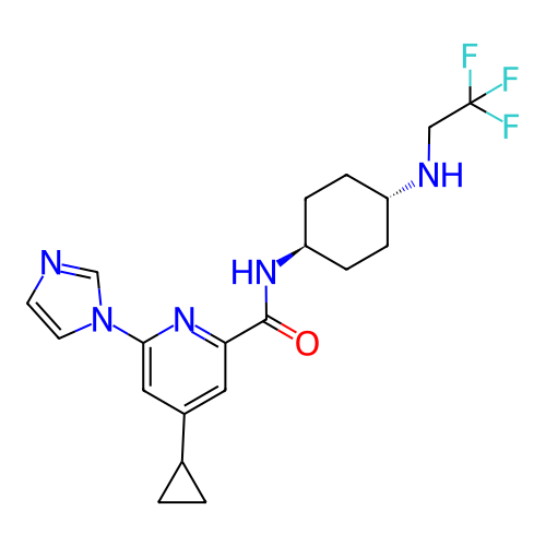 Chemical structure of BindingDB Monomer ID 712821