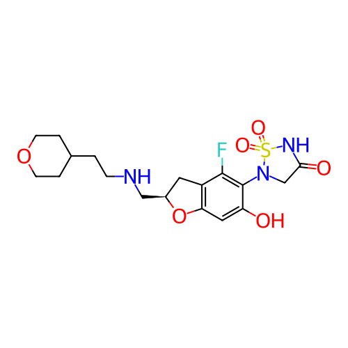 Chemical structure of BindingDB Monomer ID 712865