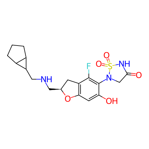 Chemical structure of BindingDB Monomer ID 712866