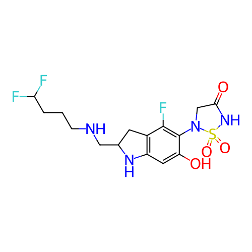 Chemical structure of BindingDB Monomer ID 712885
