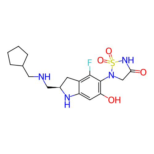 Chemical structure of BindingDB Monomer ID 712886