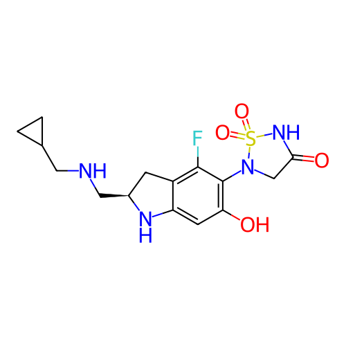Chemical structure of BindingDB Monomer ID 712887