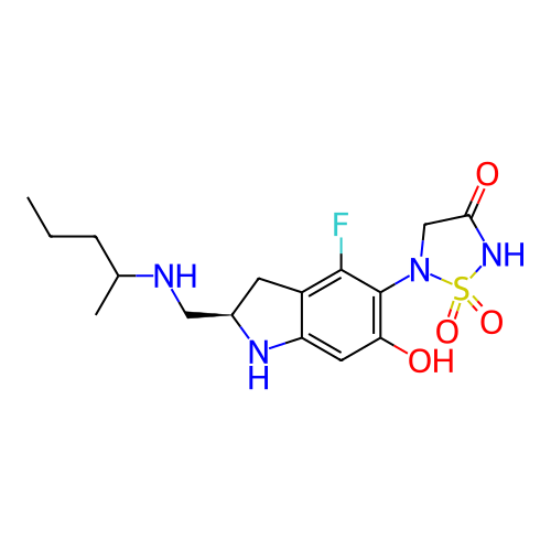 Chemical structure of BindingDB Monomer ID 712888
