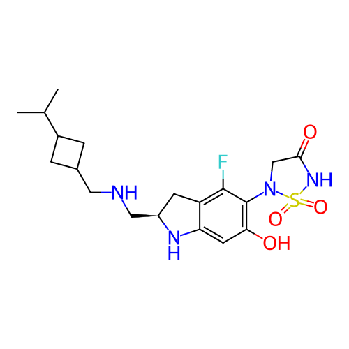 Chemical structure of BindingDB Monomer ID 712894