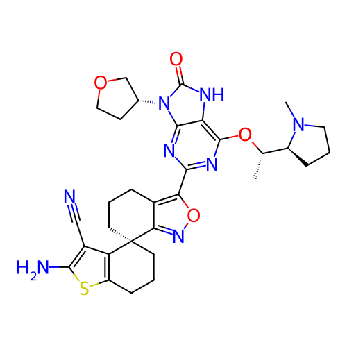 Chemical structure of BindingDB Monomer ID 712960