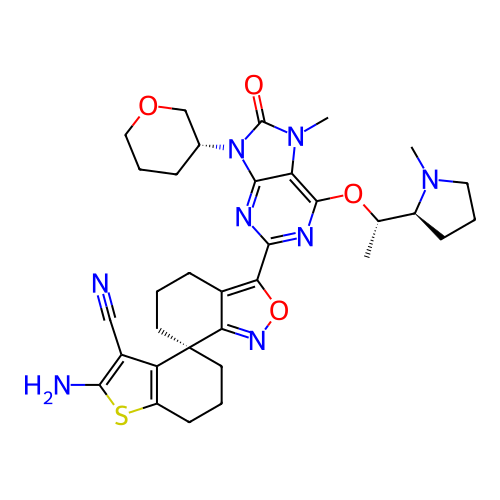 Chemical structure of BindingDB Monomer ID 712964