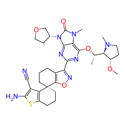 Chemical structure of BindingDB Monomer ID 713012