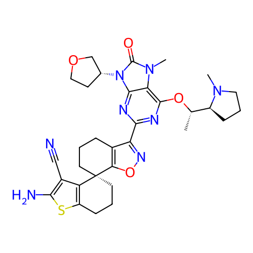 Chemical structure of BindingDB Monomer ID 713013