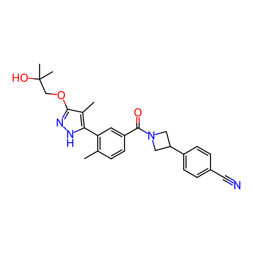Chemical structure of BindingDB Monomer ID 713635