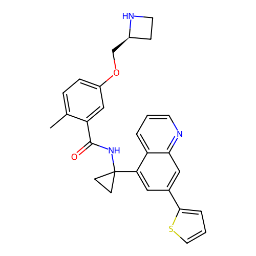 Chemical structure of BindingDB Monomer ID 714401