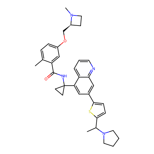 Chemical structure of BindingDB Monomer ID 714403