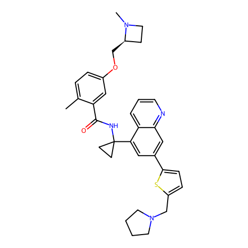 Chemical structure of BindingDB Monomer ID 714404