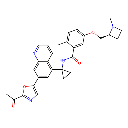 Chemical structure of BindingDB Monomer ID 714409