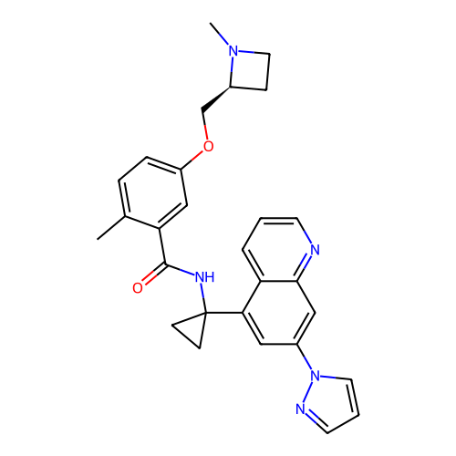 Chemical structure of BindingDB Monomer ID 714410