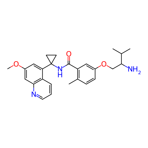 Chemical structure of BindingDB Monomer ID 714436