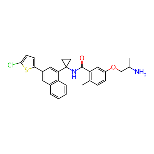 Chemical structure of BindingDB Monomer ID 714456