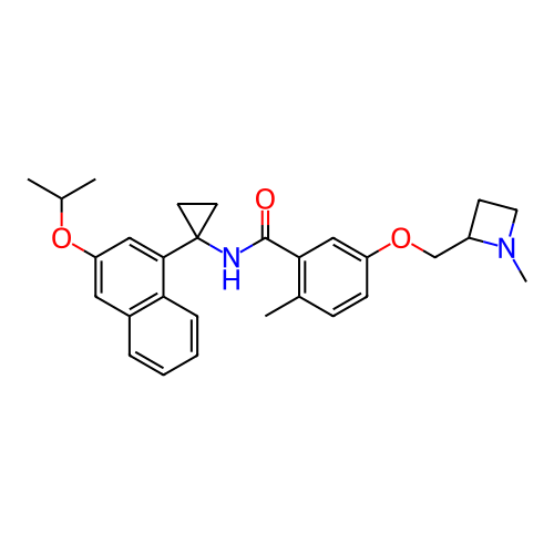 Chemical structure of BindingDB Monomer ID 714459