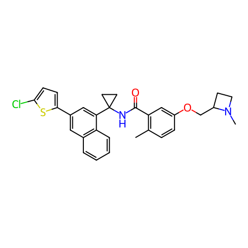 Chemical structure of BindingDB Monomer ID 714462