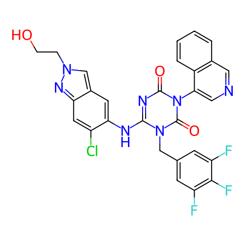 Chemical structure of BindingDB Monomer ID 714621