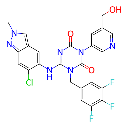 Chemical structure of BindingDB Monomer ID 714623