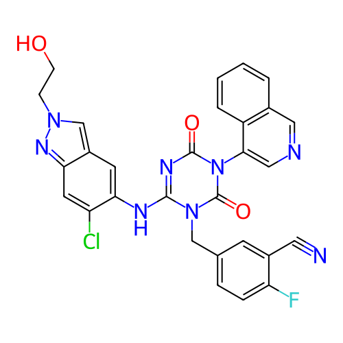 Chemical structure of BindingDB Monomer ID 714646