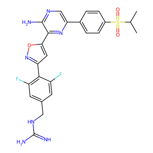 Chemical structure of BindingDB Monomer ID 714712