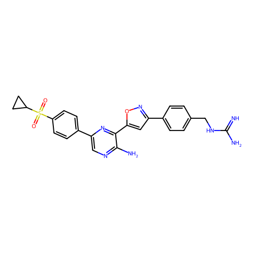 Chemical structure of BindingDB Monomer ID 714724
