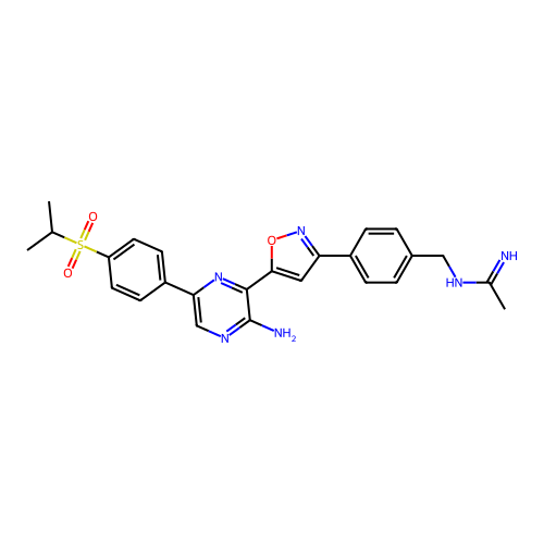 Chemical structure of BindingDB Monomer ID 714729