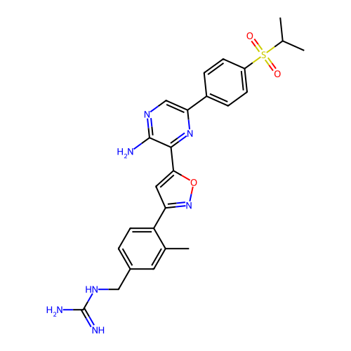 Chemical structure of BindingDB Monomer ID 714731