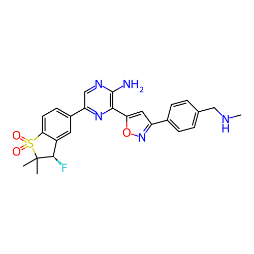 Chemical structure of BindingDB Monomer ID 714736