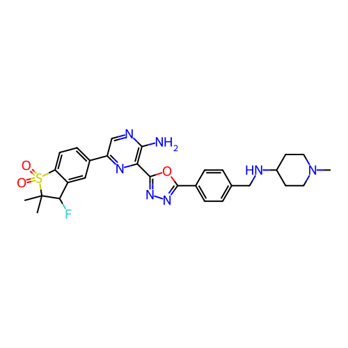Chemical structure of BindingDB Monomer ID 714737