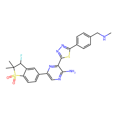 Chemical structure of BindingDB Monomer ID 714738