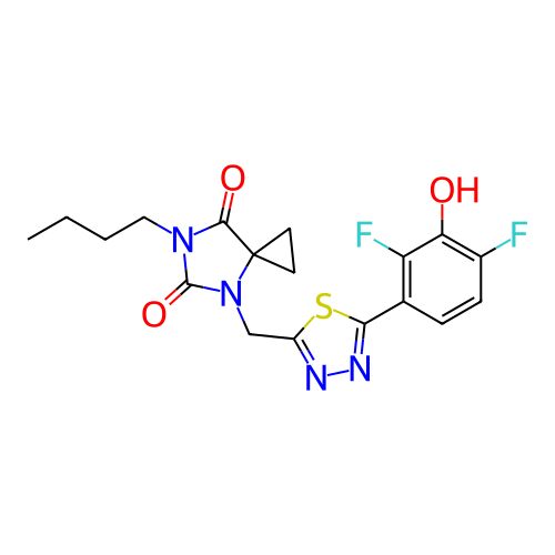 Chemical structure of BindingDB Monomer ID 714767