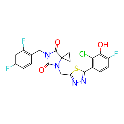 Chemical structure of BindingDB Monomer ID 714772