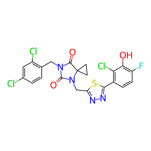 Chemical structure of BindingDB Monomer ID 714773