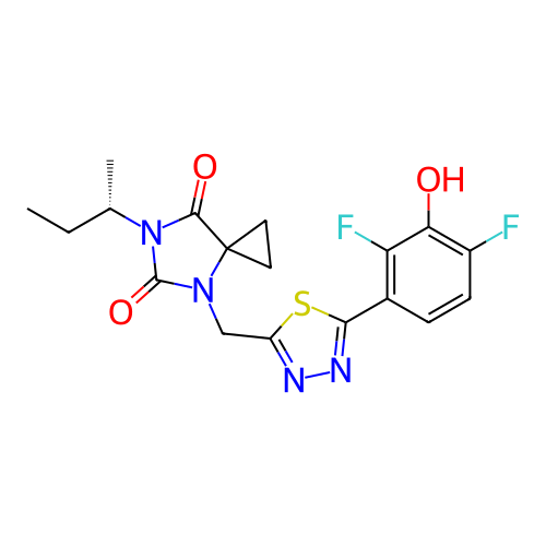Chemical structure of BindingDB Monomer ID 714780