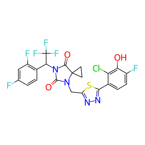 Chemical structure of BindingDB Monomer ID 714792