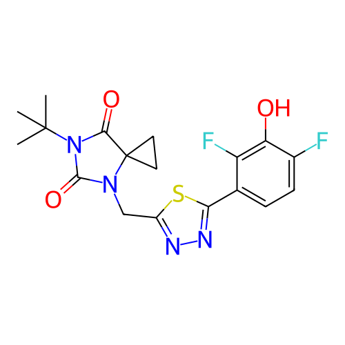 Chemical structure of BindingDB Monomer ID 714819