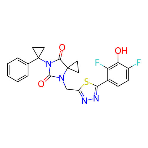 Chemical structure of BindingDB Monomer ID 714821