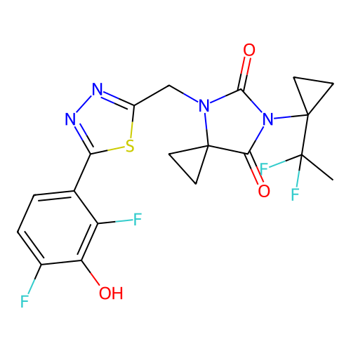 Chemical structure of BindingDB Monomer ID 714822
