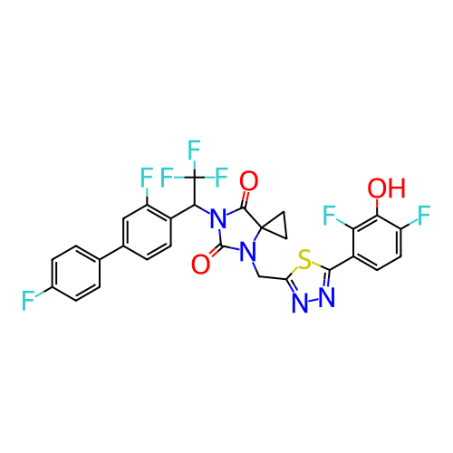 Chemical structure of BindingDB Monomer ID 714833