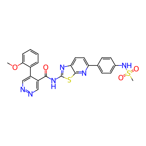 Chemical structure of BindingDB Monomer ID 715563
