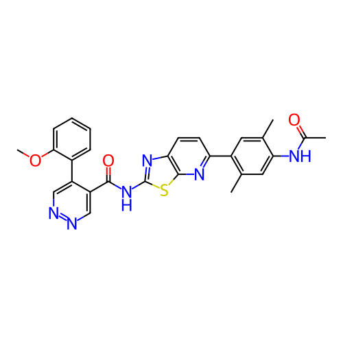 Chemical structure of BindingDB Monomer ID 715656