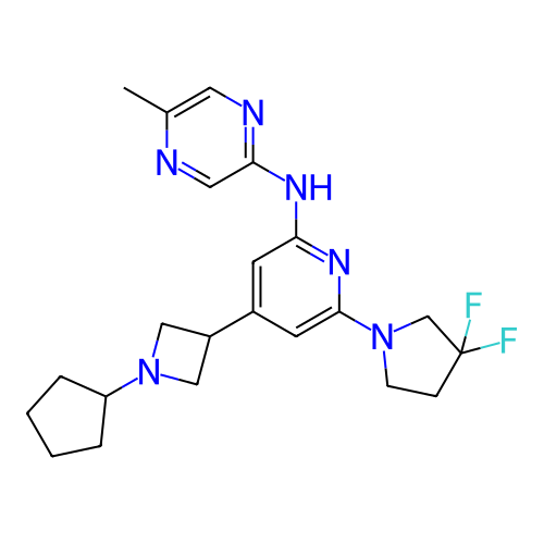 Chemical structure of BindingDB Monomer ID 716281