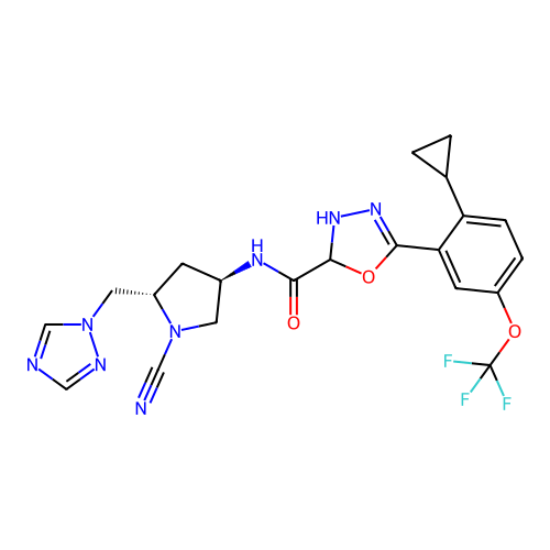 Chemical structure of BindingDB Monomer ID 716525