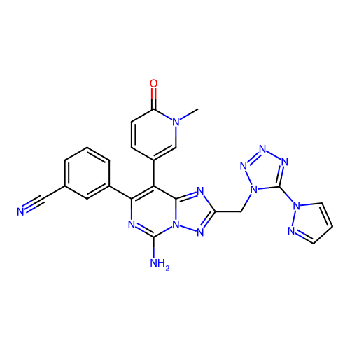 Chemical structure of BindingDB Monomer ID 717134
