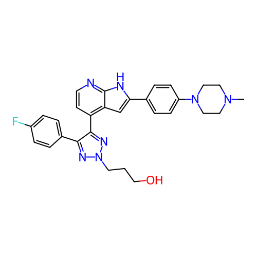 Chemical structure of BindingDB Monomer ID 717197