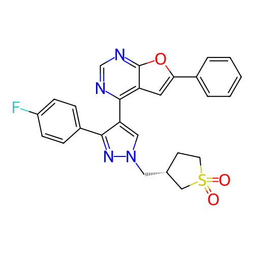 Chemical structure of BindingDB Monomer ID 717276